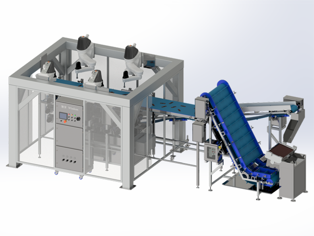 并联蜘蛛手装箱系统