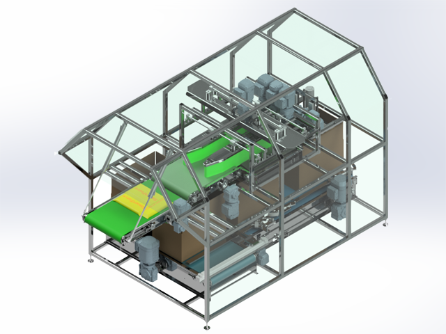 跌落式装箱系统